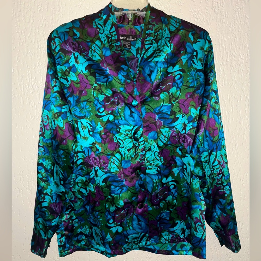 DAVID MATTHEW BLOUSE SZ/ 12
